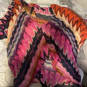 Olive & Olivia top in mosaic print